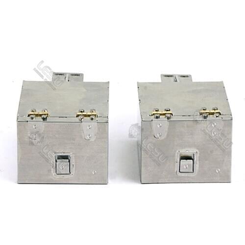 1/14 Rc Truck MAN Metal Toolbox Simulation Parts For Tamiya Lesu Truck Metal Upgrade Parts Model Car