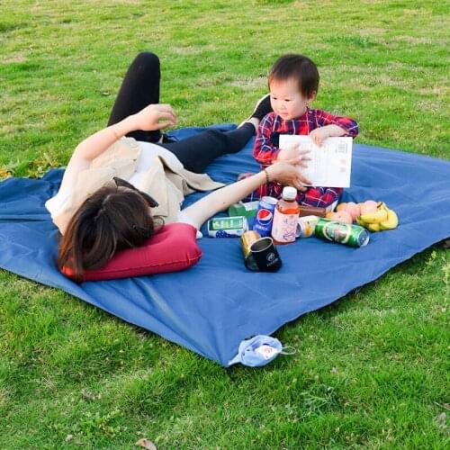 110/180x150CM Waterproof Beach Blanket Outdoor Portable Picnic Mat Camping Ground Mat Mattress Outdoor Camping Picnic Mat