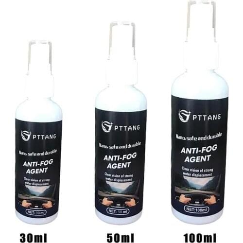 30ml/50ml/100ml Car Window Glass Anti-fog Agent Auto Glass Nano Hydrophobic Coating Spray Anti-rain Agent Car Cleaning Agent