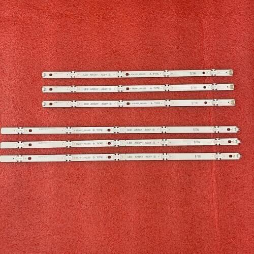 5set=30 PCS LED backlight strip for LG innotek 17Y 49inch 49UJ701V 49UJ670 49UJ651V 49LJ61 49LH61 49UJ65_A B_27LED EAV632632404