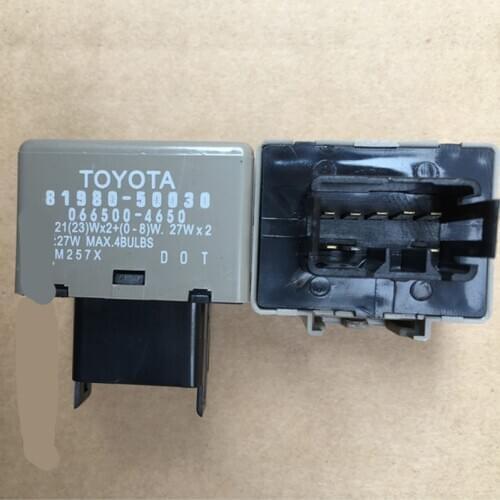 8 Pin LED Fix Signal Light Hyper Flash Blinker fit Flasher Relay Module for Toyota Lexus 81980-50030 066500-4650 relais