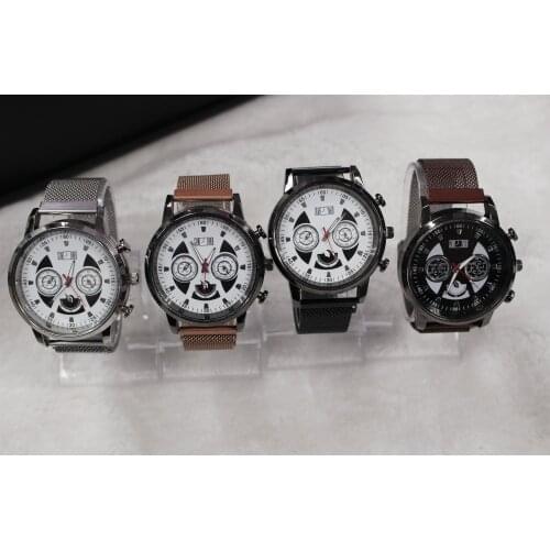 Mens Minimalist Watches Ultra Thin Mesh Belt Watch Luxury Mens Watch Business Quartz Wristwatch Tag whatches Mesh bel Mesh bel