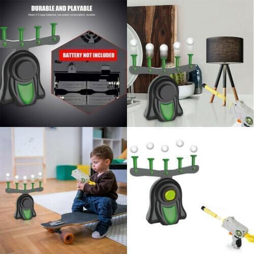 Electric Air Shot Hovering Ball Funny Floating Target Airshot Game Foam Dart Blaster Shooting Ball Toy Kid Gift