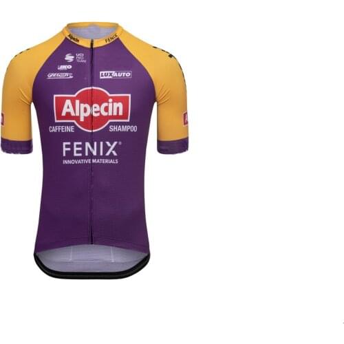 LASER CUT 2021 ALPECIN FENIX TEAMPURPLE ONLY Mens Cycling Jersey Short Sleeve Bicycle Clothing Ropa Ciclismo