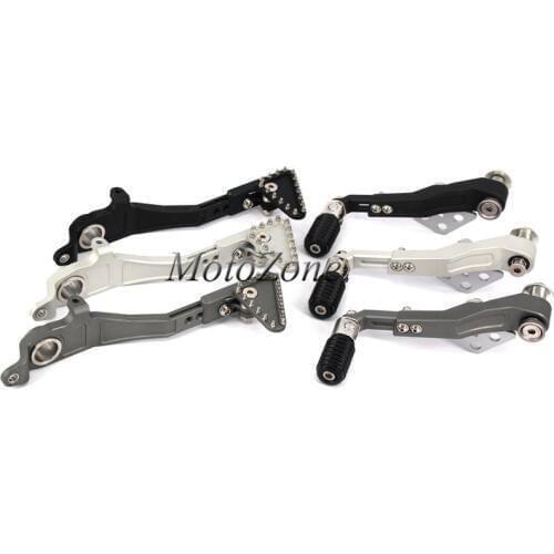 Motorcycle Adjustable Folding Gear Shift Lever Shifter Pedal And Brake Pedals For BMW R1200GS LC Adventure 2013 2014 2015 2016
