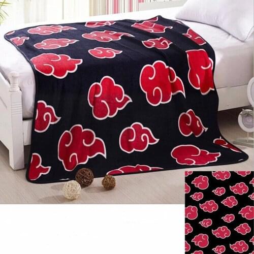 Anime Soft And Warm Coral Fleece Blanket Japanese Velvet Blanket Thrown On The Sofa Bed Knee Blanket