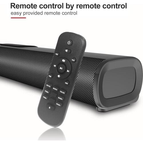 50W Wall-mounted TV Soundbar Home Theater Bluetooth Speaker Support Optical Coaxial HDMI-compatible AUX With Subwoofer For TV PC