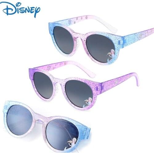 2021 New Disney Frozen Children Sunglasses Cartoon Fashion Kids Sunglasses Princess Cute Glasses for Girls Birthday Gifts Toys