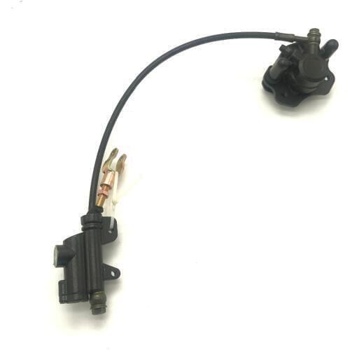 New Rear Hydraulic Brake Assy 110 125 150CC ATV Quad Caliper & Brake Master Cylinder