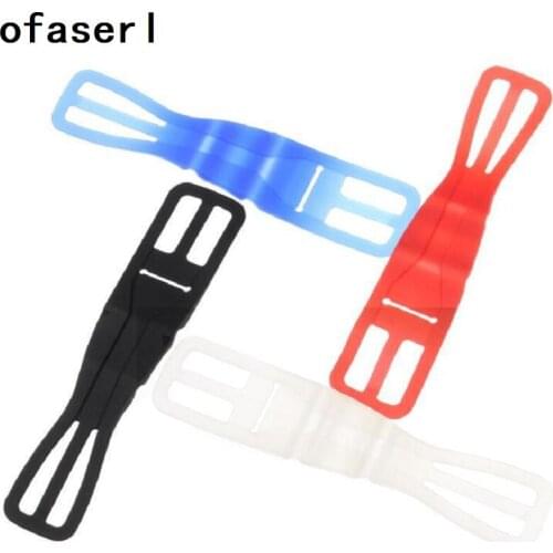 Ofaserl Bike Bicycle Cycling Silicone Elastic Strap Bandage Fixed Holder For Mobile Phone Z07 Drop shipping free shipping