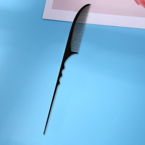 Plastic Arc Fine-tooth Pin Hairdressing Haircut Hair Styling Rat Sharp Tail Comb Pro Salon Hair Care Styling Tool