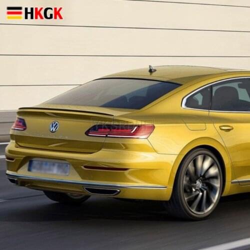 Fit For 2019 2020 New Volkswagen ARTEON CC ABS Plastic Primer Color Exterior Car Rear Tail Wing Trunk Lip Spoiler