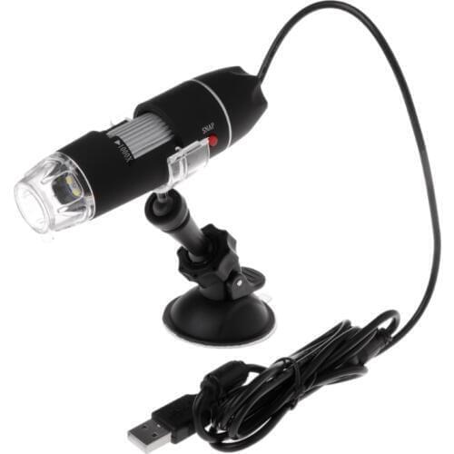 Portable Digital USB Microscope Camera 1000X 8 LED Light Handheld Suction Tool 'lirunzu
