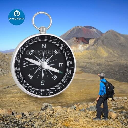 Mini Compass Portable G44-2 Lightweight Emergency Compass for Outdoor Survival Camping Hiking Hunting Backpack decorations
