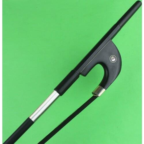 Professional germany stely 3/4 Carbon fiber Double Bass Bow black hair