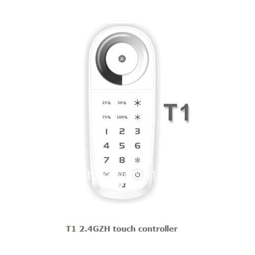 RF LED TOUCH CONTROL DIMMER 2.4G (ONE remote control unlimited receivers and max 8 zones)