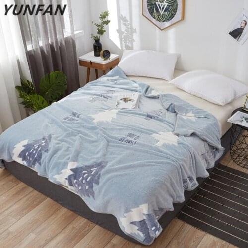Christmas tree blankets cartoon quilts twin full queen king adult blankets soft Throw Flannel blankets on Bed/car/sofa kids rugs