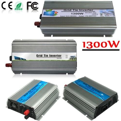 200W Grid Tie Inverter,10.5V-28VDC,18V Solar Panel, MPPT function, 90V-260V Pure Sine Wave Output, Micro On Grid Tie Inverter