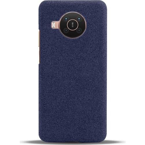 Cloth Texture Fit Case On The For Nokia X10 X20 Coque Luxury Febric Antiskid Cover For Nokia X 20 10 6.67" 2021 Capa Funda