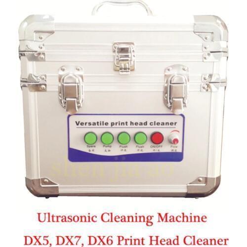110v/220v Ultrasonic print head cleaner ultrasonic cleaning machine march DX5 DX6 DX7 printhead /Nozzle cleaning machine