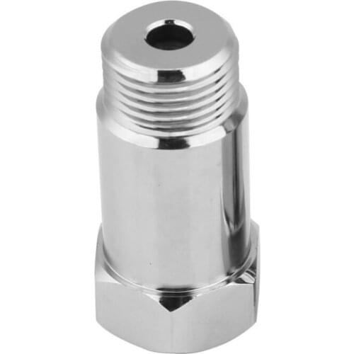 High-grade Nickel Plated Iron O2 Oxygen Sensor Thread M18x1.5 Bung Adapter Extension Spacer Gasket Extender Durable Part