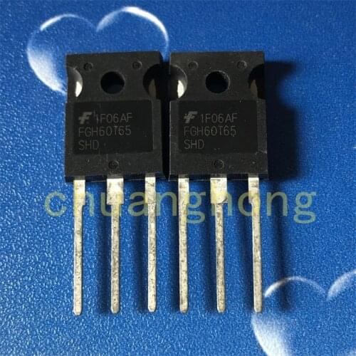 1pcs/lot Power triode FGH60T65SHD original packing new field effect transistor IGBT triode TO-247 FGH60T65