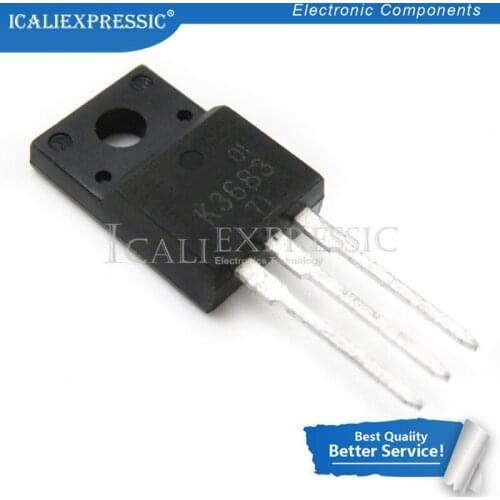 10PCS 2SK3683 K3683 TO-220F 19A 500V new original In Stock