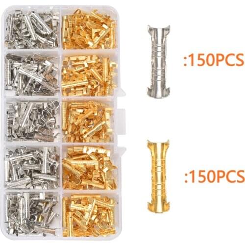 300PCS 453 U-shaped 0.3-1.5mm² Terminal Tab cold Inserts Connectors Cold Terminal Small Teeth Fascia Terminals