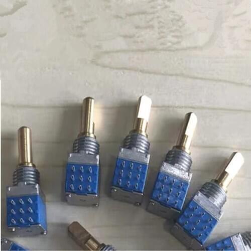 5x the channel selector potentiometer switch for motorola cp1200 cp1300 cp1660 ep350mx etc wakie talkie