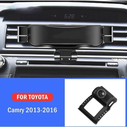 Car Mobile Phone Holder For Toyota Camry 2013 2014 2015 2016 Special Mounts Stand GPS Gravity Navigation Bracket Car Accessories