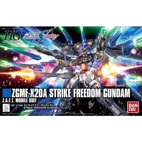 Bandai HGUC HGCE 201 Freedom REVIVE 1/144 Gundam ZGMF-X20A Assembly Model Kits Action Figure Model