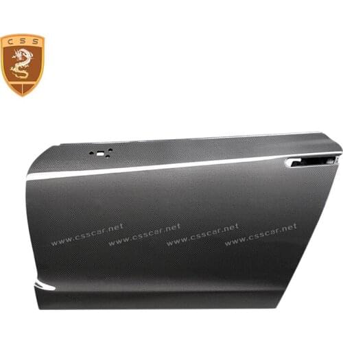 CSSCAR HOT SALE Dry Carbon Fiber Car Door PANEL for NISSAN GTR R35 CBA OEM Style CAR Exterior Door Panel Cover Trims 2010-up