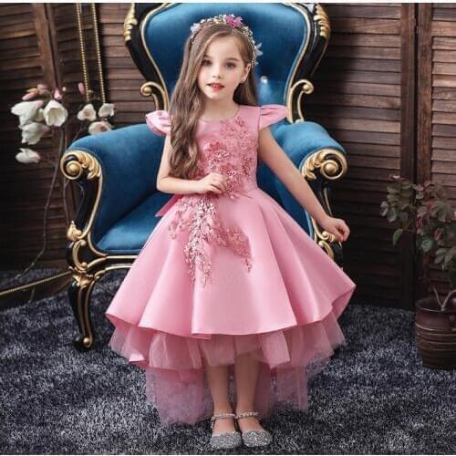 Girls Dress Christmas Kids Dresses For Party Little Princess Dress Wedding Gown Children Clothing 1 2 3 6 8 Years