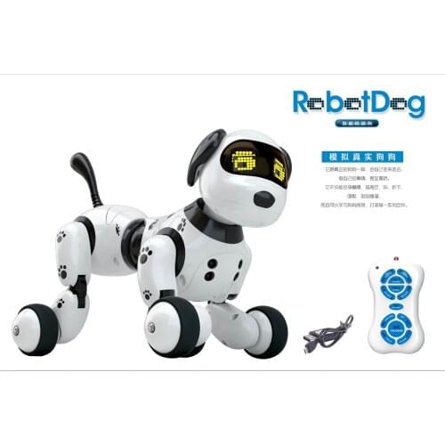 DIMEI 9007A Intelligent RC Robot Dog Toy Smart Dog Kids Toys Cute Animals RC Intelligent Robot Remote control toys