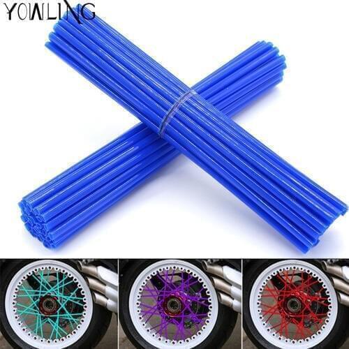 Motocross Dirt Bike Enduro Off road Wheel RIM SPOKE Shrouds SKINS For HONDA tmax 500 cbr f3 nc700x exc 250 YAMAHA KAWASAKI