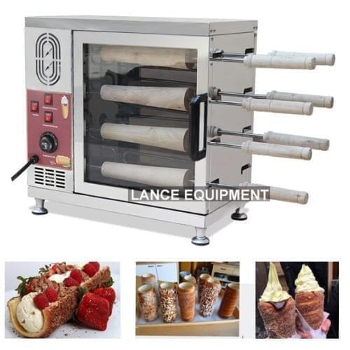 Chimney cake bakery oven kurtos kalacs machine donut cones maker roti making machine for sale