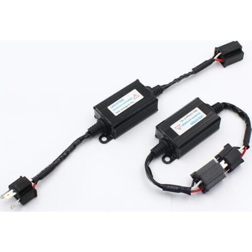 H4 LED Canbus warning Decoder Anti Flicker Resistor H4 H13 9004 9007 Canceller For led H4 Headlight canbus canceller