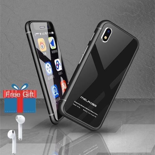 Melrose S9 PLUS Mini Pocket Smartphones Cheap 4G LTE Ultra Slim Mobile Phone Android 7.0 Cellphone 2.45 Inch 1GB 8/32GB Hebrew