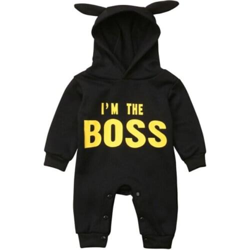 Baby boy girl Clothes New born Winter Hooded Rompers Thick Cotton Outfit Newborn Jumpsuit Children Costume toddler romper
