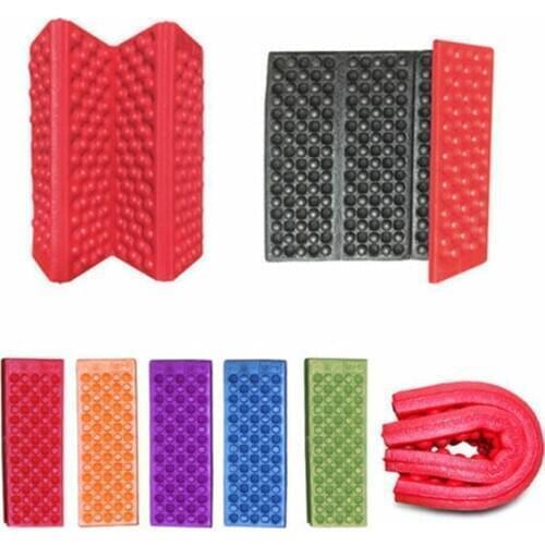 5 Colors Outdoor Camping Mat Folding XPE Waterproof Light Picnic Damp Proof Sitting Mat Cushion Foam Beach Tourist Mats