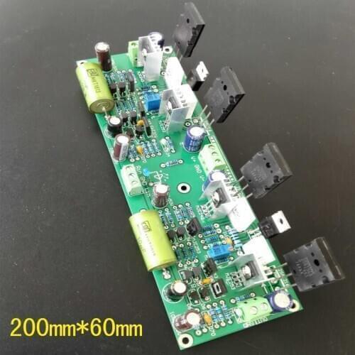 KYYSLB 4-8 Ohm 2SA1943/2SC5200 Fever Discrete Power Amplifier Board HIFI Finished Board