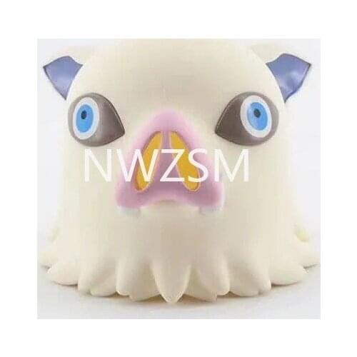 Anime Demon Slayer saving pot Halloween Hashibira Inosuke pig Tabletop decoration