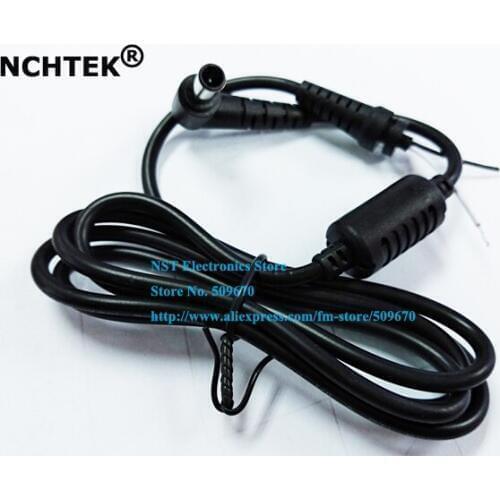 NCHTEK DC Tip Plug 6.0x4.4mm with pin Connector Laptop Cable / Cord For Sony About 1.2M/Free Shipping/2PCS