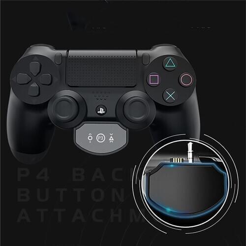 Handle Side Button Connecting Board Back Extender Extension Keys With Display Headphone Jack for PS4 Wireless Controller