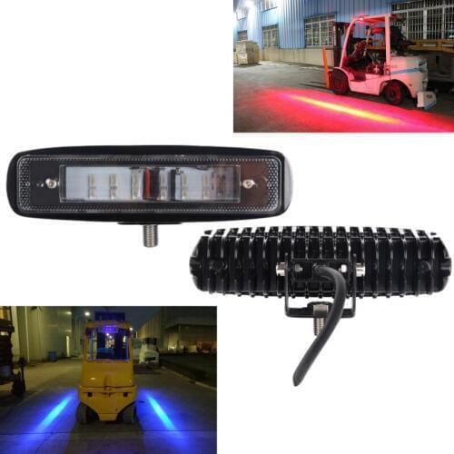 12v 24v 48v 60v 64v 72v forklift warning zone light fork truck working Red blue safety signal light Danger Area Caution lamp