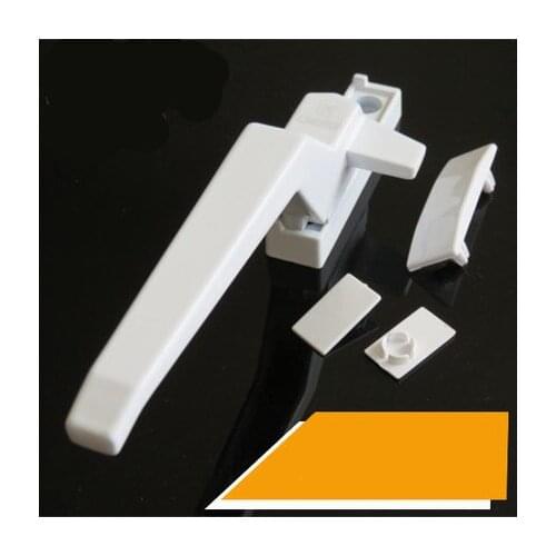 Thickened Plastic Steel Doors and Windows 7 Shape Right Handle Outer Open Push Window Single Point Pull Handle