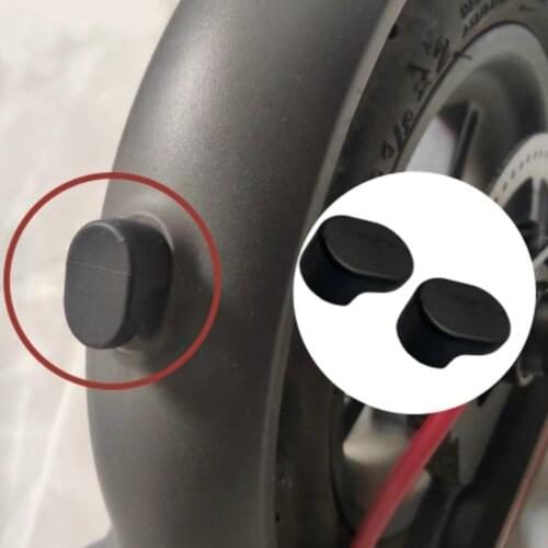 2PCS Silicone Protective Cover Pedal Fender Backed Silicone Cover for Xiaomi M365 Electric Scooter Accessories Automobiles Parts