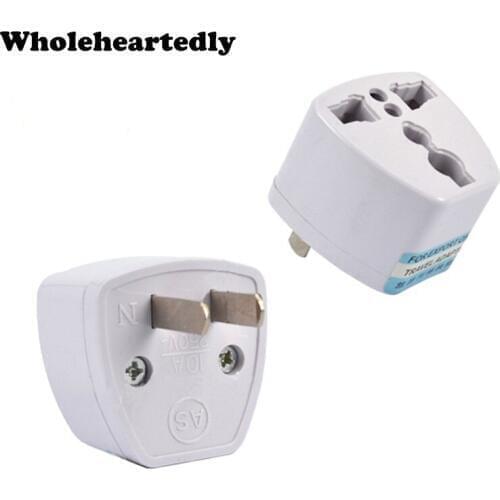 250V 10A Universal EU UK AU to US USA AC Travel Power Plug Charger Adapter Conversion Adaptor Converter for Travel Home Use