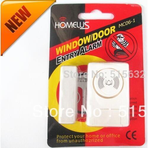 New improved version loud WINDOW/DOOR ENTRY ALARM Wireless Door Entry Security Sensor Alarm Bell Chime