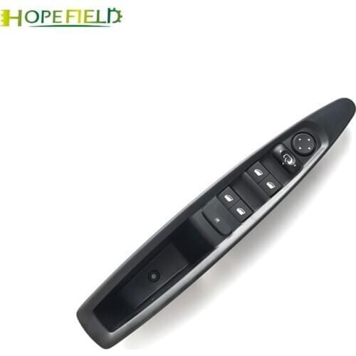 Car Left Side Window Switch For Citroen C4 Intelligent Window Control Button Electric Power Rear View Mirror Switch Panel